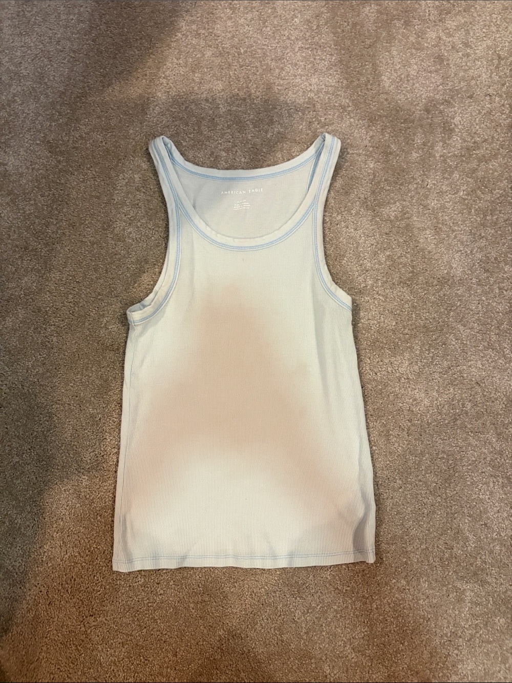 American Eagle Outfitters and Aerie Tank Top Set -Pink, Peach, Navy & Light Blue - Picture 4 of 5